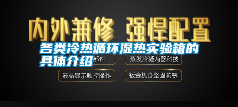 各类冷热循环湿热实验箱的具体介绍