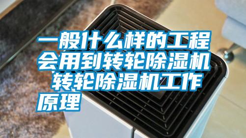 一般什么样的工程会用到转轮除湿机 转轮除湿机工作原理