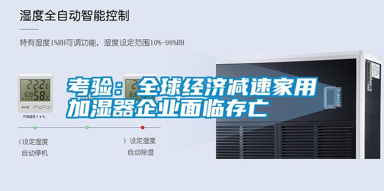 考验：全球经济减速家用加湿器企业面临存亡