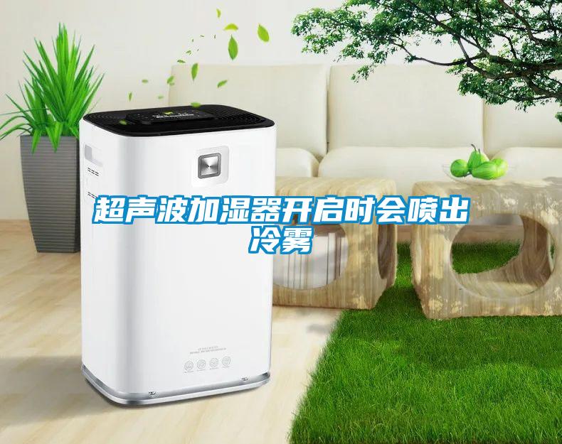 超声波加湿器开启时会喷出冷雾