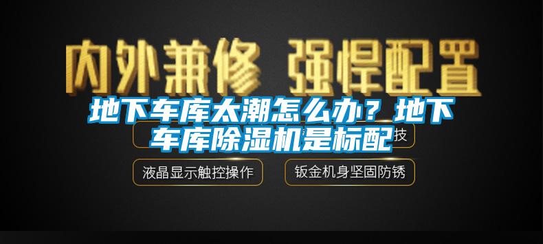 地下车库太潮怎么办？地下车库除湿机是标配