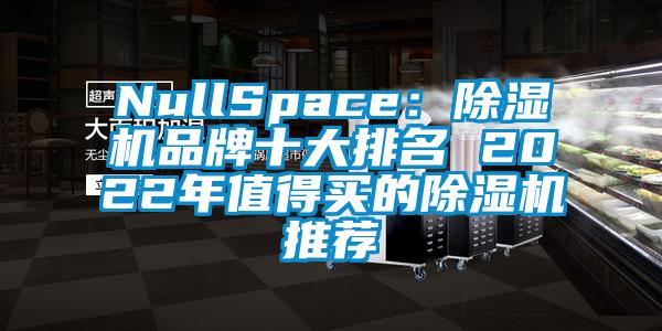 NullSpace：除湿机品牌十大排名 2022年值得买的除湿机推荐