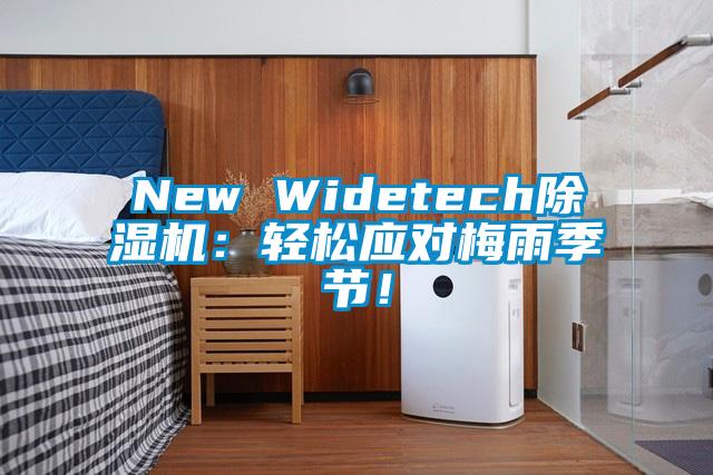 New Widetech除湿机：轻松应对梅雨季节！