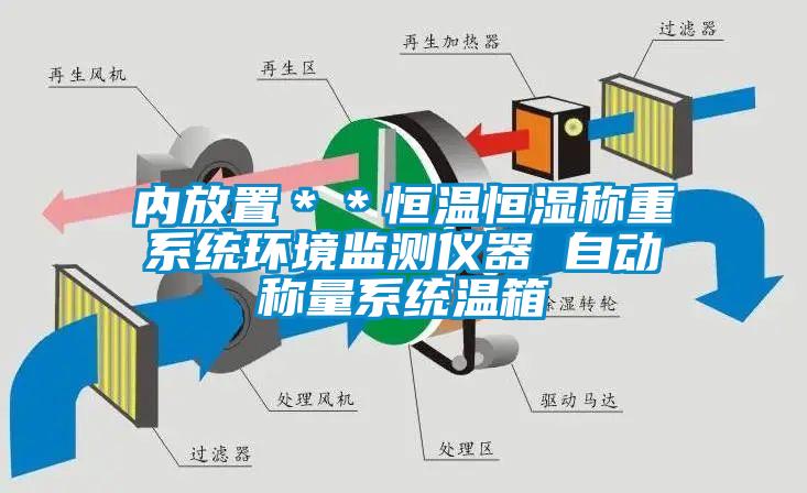 内放置＊＊恒温恒湿称重系统环境监测仪器 自动称量系统温箱