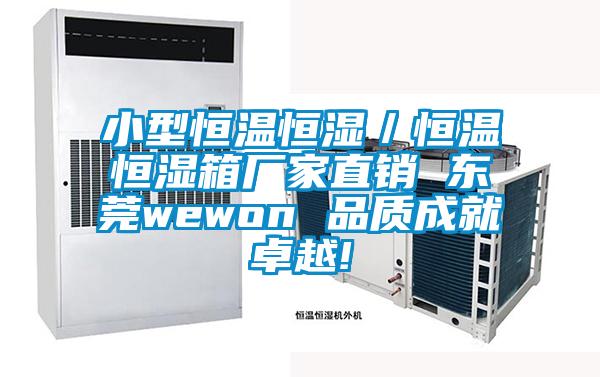 小型恒温恒湿／恒温恒湿箱厂家直销 东莞wewon 品质成就卓越!