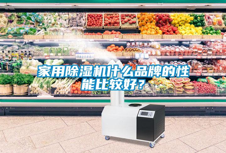 家用除湿机什么品牌的性能比较好？