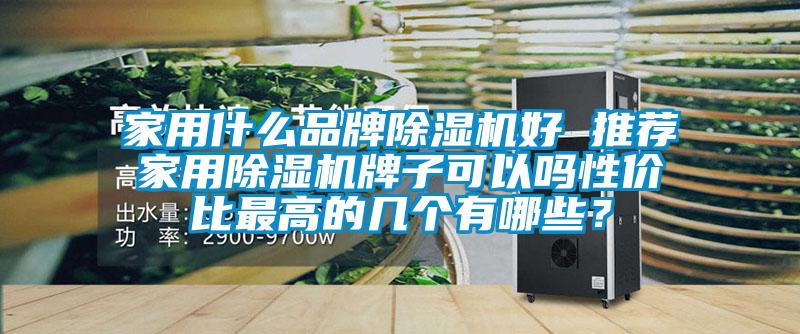 家用什么品牌除湿机好 推荐家用除湿机牌子可以吗性价比最高的几个有哪些？