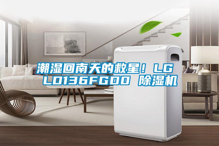 潮湿回南天的救星！LG LD136FGD0 除湿机