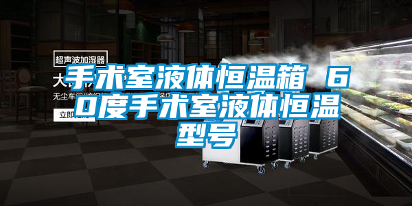 手术室液体恒温箱 60度手术室液体恒温型号