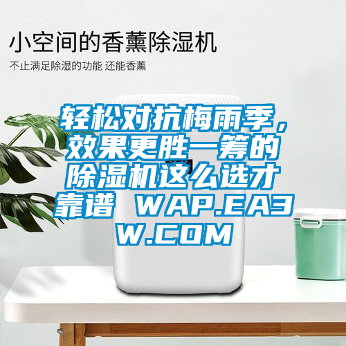 轻松对抗梅雨季，效果更胜一筹的除湿机这么选才靠谱 WAP.EA3W.COM