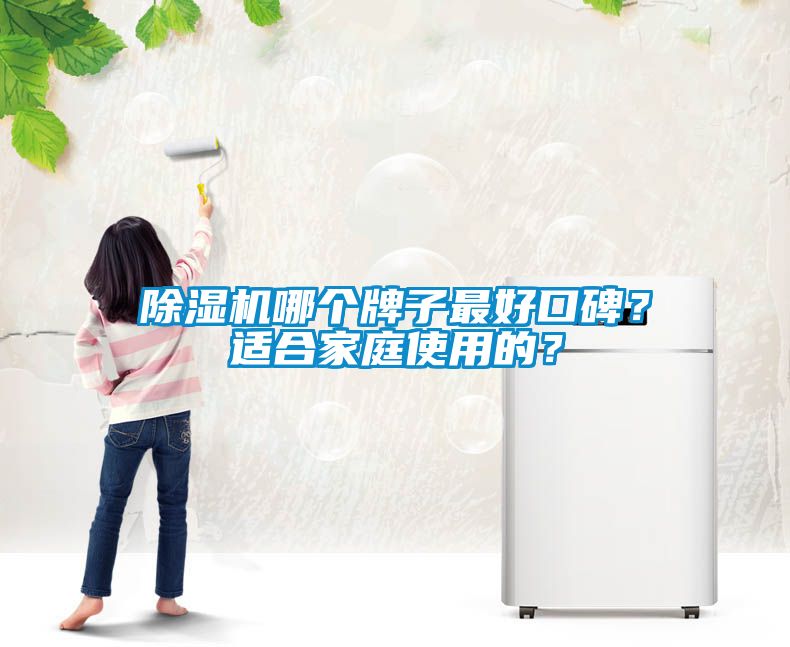 除湿机哪个牌子最好口碑？适合家庭使用的？