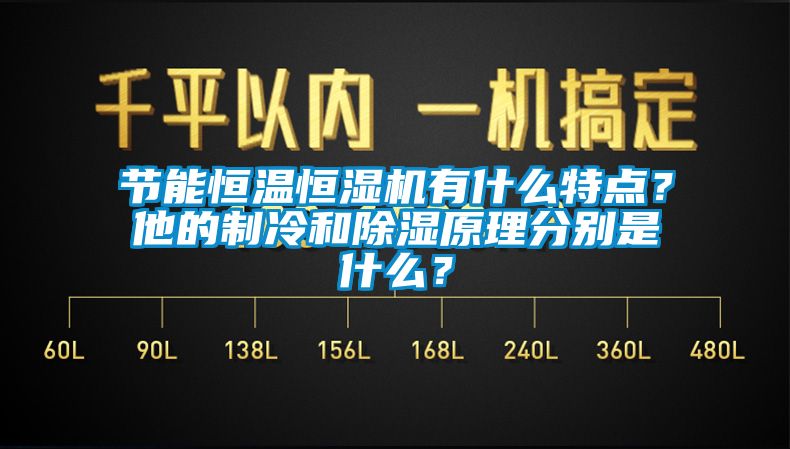 节能恒温恒湿机有什么特点？他的制冷和除湿原理分别是什么？