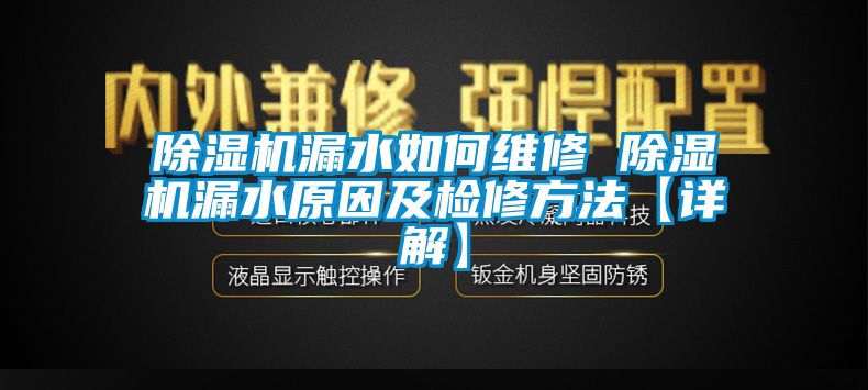 除湿机漏水如何维修 除湿机漏水原因及检修方法【详解】