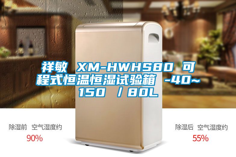 祥敏 XM-HWHS80 可程式恒温恒湿试验箱 -40~150℃／80L