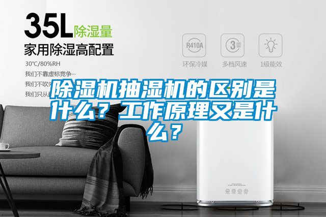 除湿机抽湿机的区别是什么？工作原理又是什么？