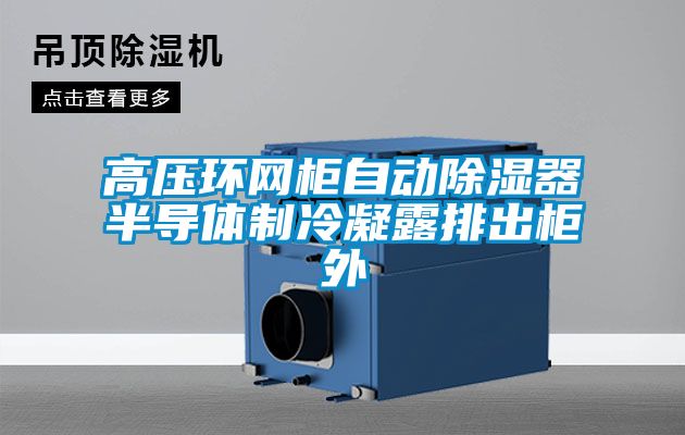 高压环网柜自动除湿器半导体制冷凝露排出柜外